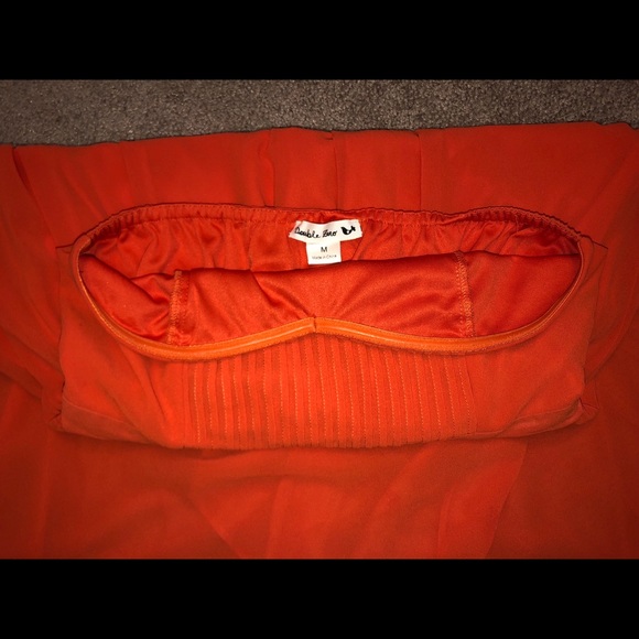 Lightweight orange dress - Picture 3 of 3